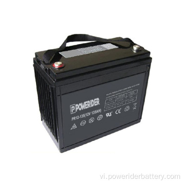 12V 135AH chu kỳ sâu gel xe golf pin